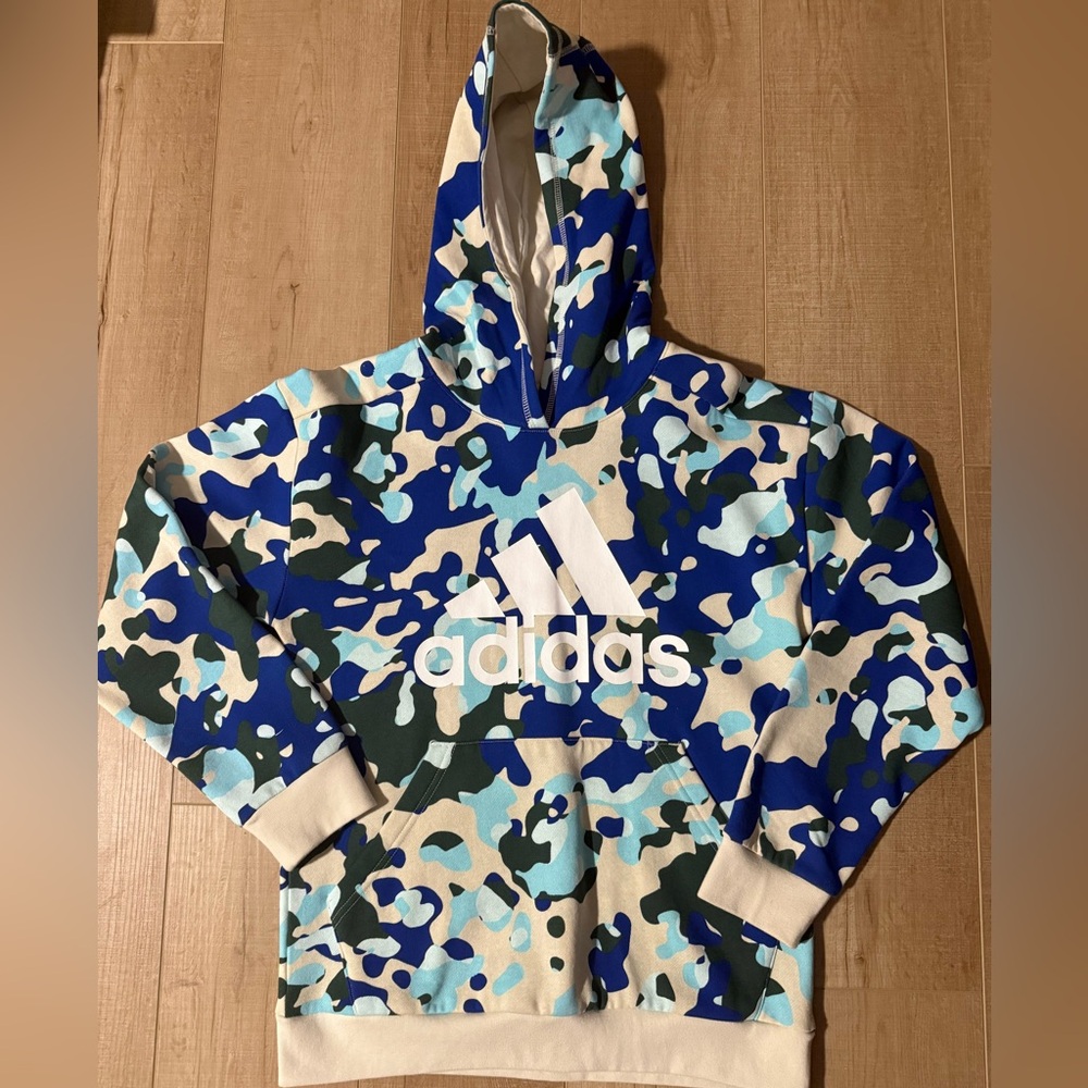 Boys Adidas Camo Pullover
